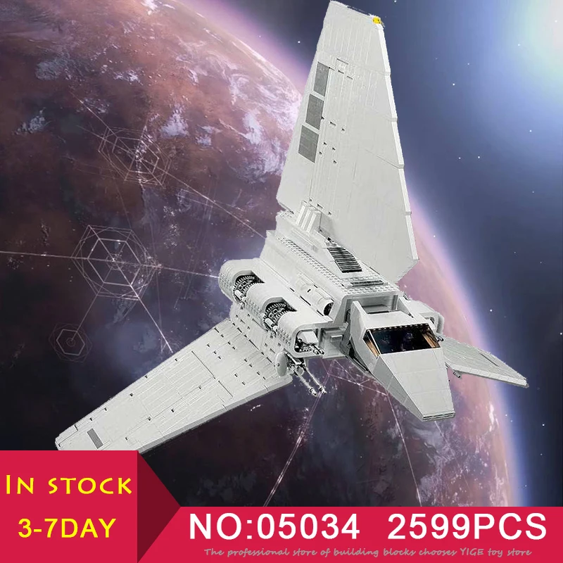 

LEPIN 05034 Star Wars series Wars Imperial Shuttle compatible LegoINGlys 10212 Model Building Blocks Bricks gift Toys