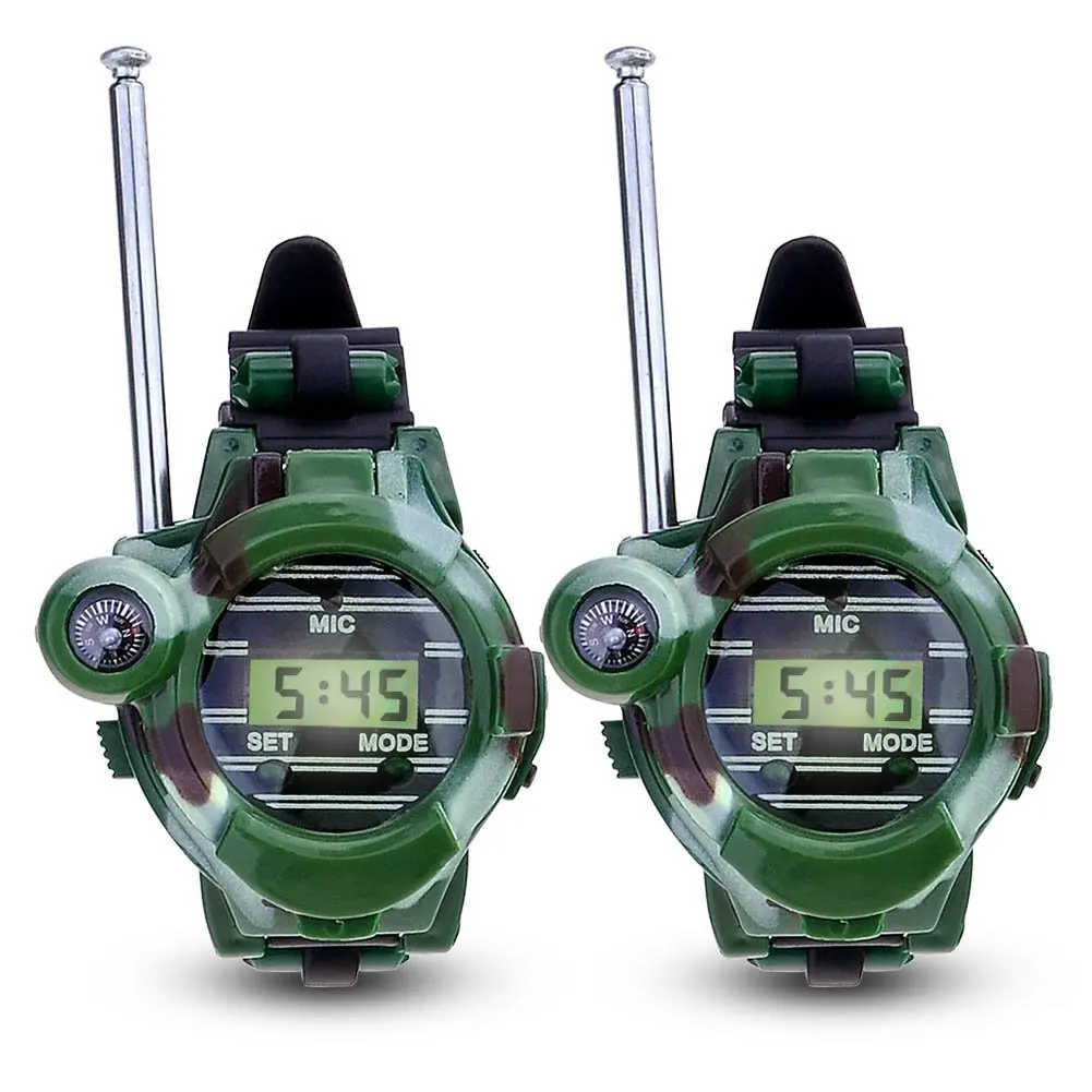 Военные часы Детские рации Детские беспроводные подарки камуфляж Открытый родитель-ребенок детские игрушки электронные гаджеты