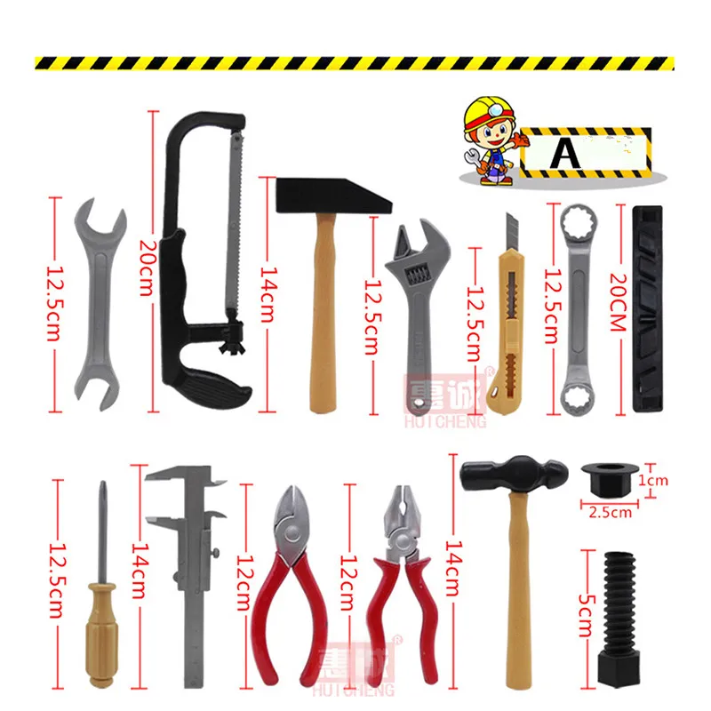 

Random Send 14Pcs/Set Repair tool Play house Toys For Baby Early Learning Educational Toys Home Simulation tools MU878777