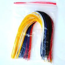 100(шт) провод 20 см 5 цветов 20 каждого цвета для Aduino