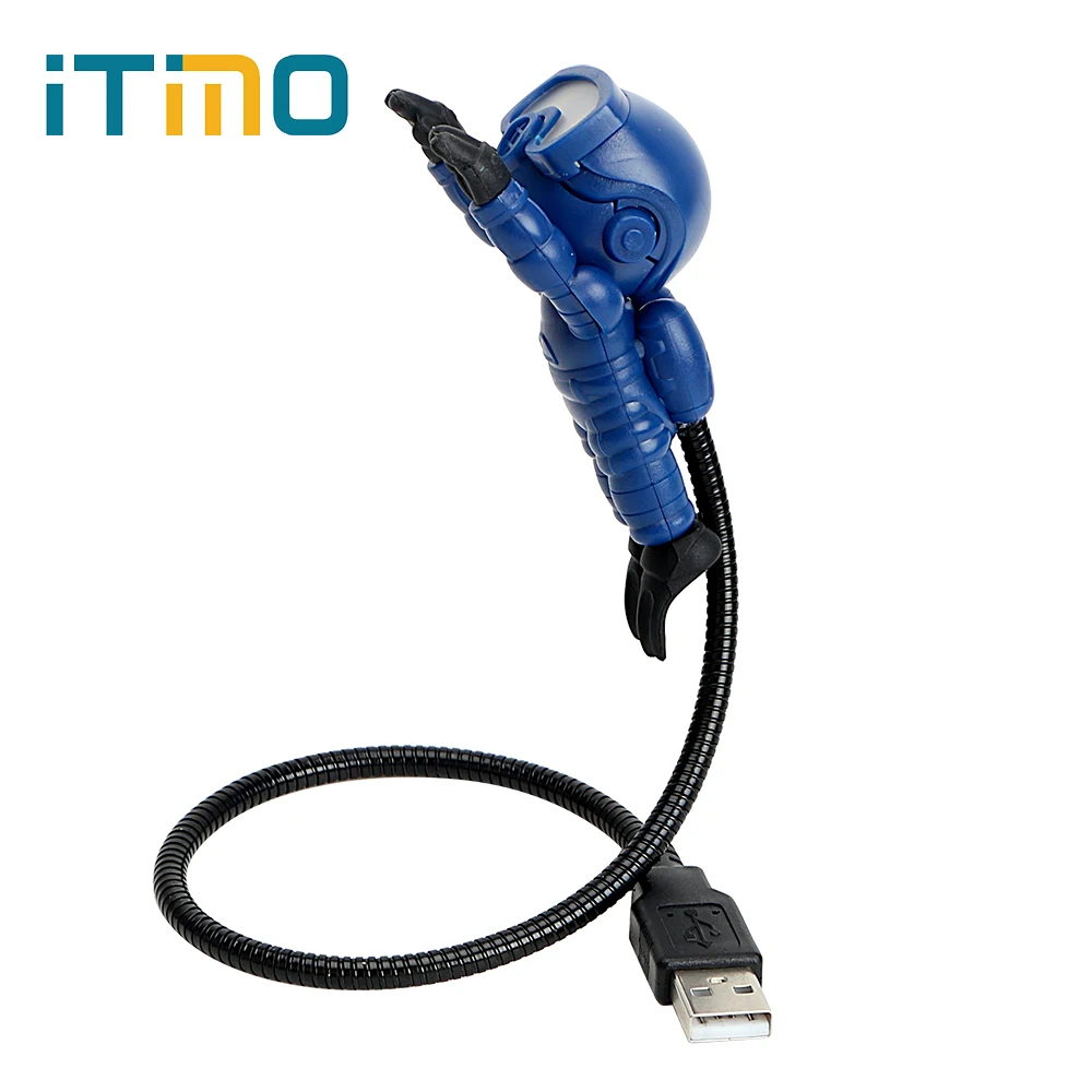 Itimo настольный свет USB DC 5 В компьютер ночник Портативный Творческий Студент/офисный работник настольная лампа дайвер форма USB свет