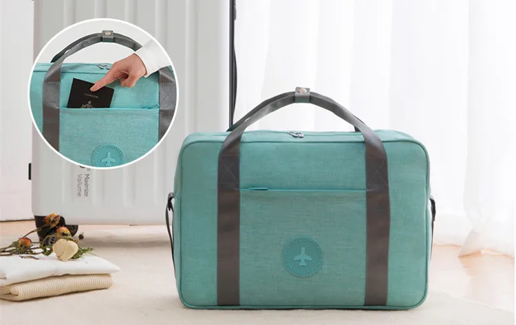 Men Business Shoulder Travel Trolley Bag Handbag Women Waterproof Packing Cubes Duffle Pouch Luggage Accessory Storage Organizer