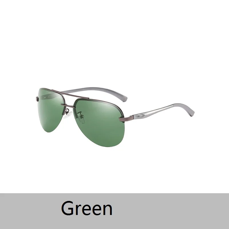 dark green Модные солнцезащитные очки женские металлические очки для вождения зеркальные очки модные мужские дизайнерские новые солнцезащитные очки высокого качества JY66235 - Цвет линз: dark green