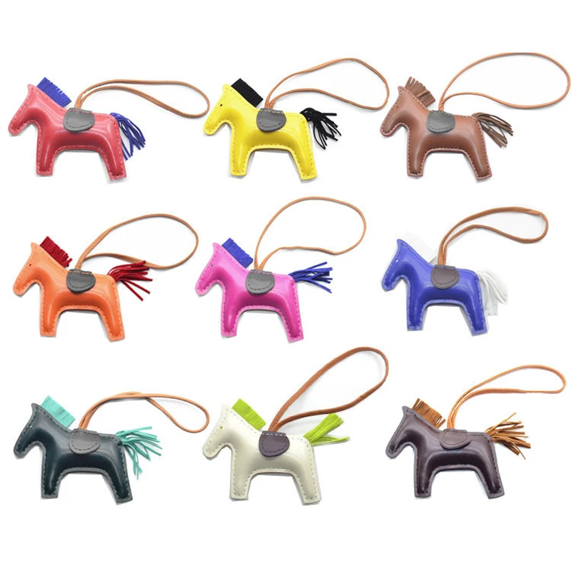 Luxury Brand Bag Charm Pendant Tassel Pu Leather Key chain Animal Horse Key Chains Car Keyring llaveros portachiavi PWK1314 Luxury Brand Bag Charm Pendant Tassel Pu Leather Key chain Animal Horse Key Chains Car Keyring llaveros portachiavi PWK1314