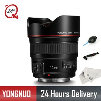 

YONGNUO YN14mm F2.8 Ultra wide angle camera lens AF autofocus 2 aspherical glass lenses multi-layer coating Suppress dispersion