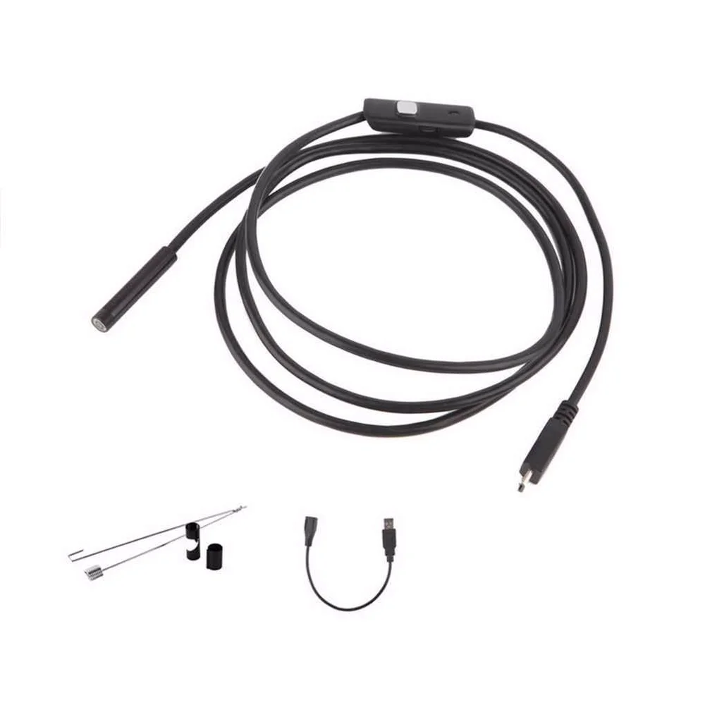 Best price 1M Cable Mini Borescope Camera Android Endoscope 7MM Len Snake Inspect Inspection Camera Phone PC for Android