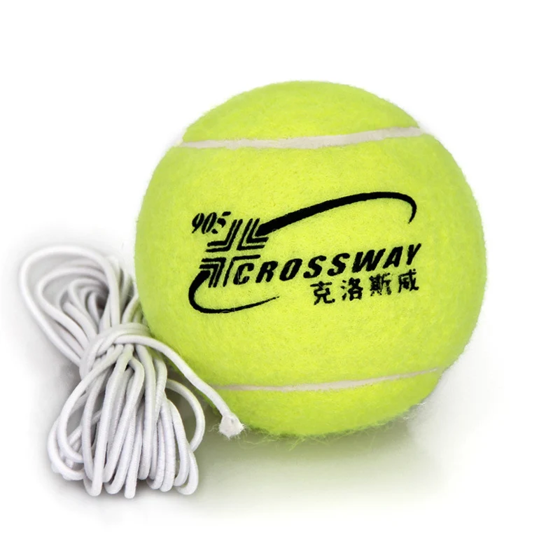 Тренировочный мяч для начинающих, отскок, теннисный мяч с 3,8 метров, эластичный канат, резиновый мяч, тренировочная машина