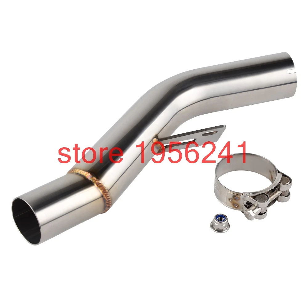 

NICECNC Stainless Mid Pipe Race Exhaust Link Pipe For Suzuki GSX-R600 GSXR600 GSX-R750 GSXR750 2008 2009 2010 GSXR 600 750