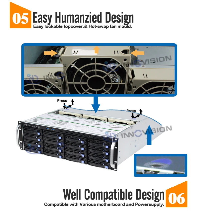 S36516 rack server case 6