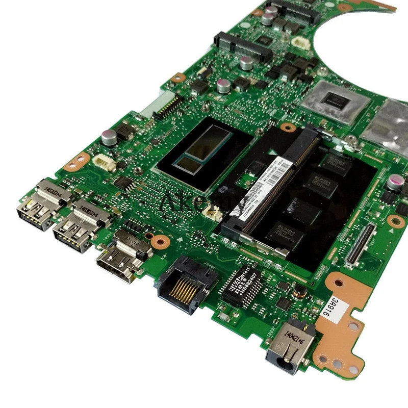 Akemy S551LB материнская плата для ноутбука For Asus S551LN S551LD S551L тестовая оригинальная 4G ram