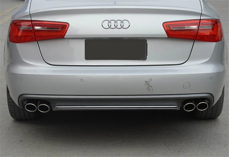 Задний спойлер для Audi A4 B9 2013 2014 2015 2016 высококачественный полипропиленовый бампер