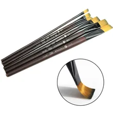 6 шт./компл. развивающая игрушка набор нейлоновых волосяных акриловая щетка комплект Полимерная глина Пластилин и гончарные моделирование Скульптура инструменты игрушки