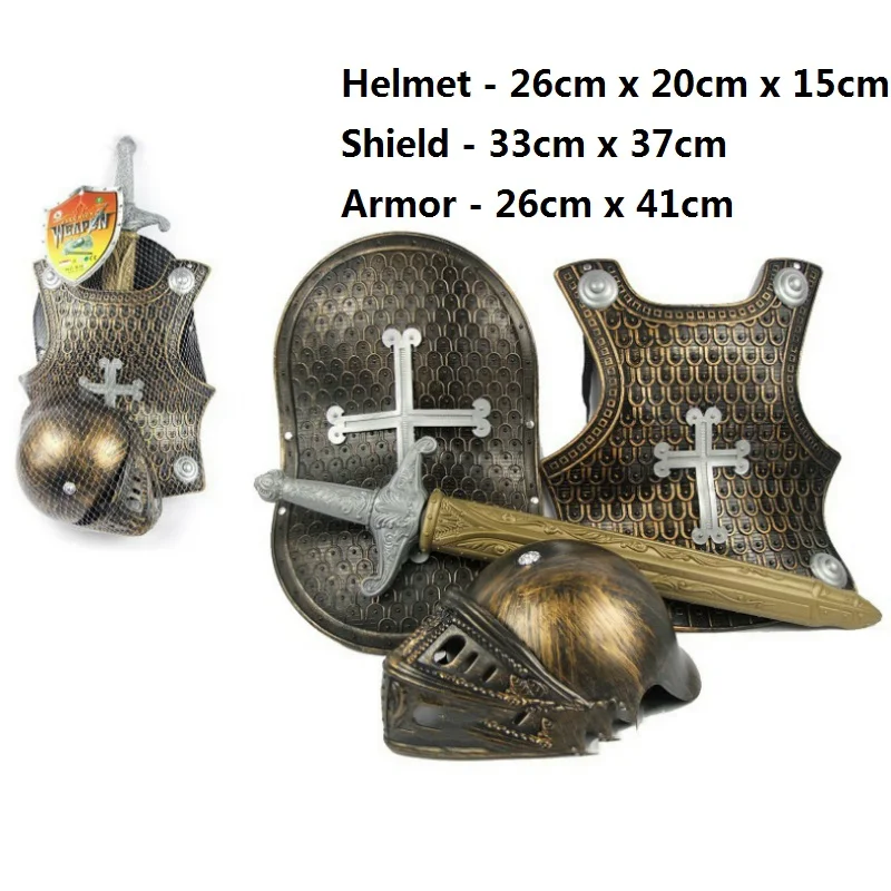 Armour комплект Аниме Драконий жемчуг Z косплей для детей набор оружия воин и мечом В
