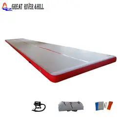 Тепла сварных прыжки надувной пол воздуха гимнастика воздуха в стиральной машине коврик 6 м x 1.8 м x 10 см