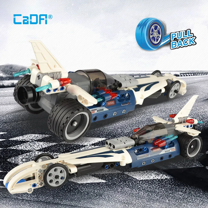 

cada 144PCS legoing Technics speed Champion Bullet Peak racing car building block brkcis F1 pull back vehicle toys toys for kids