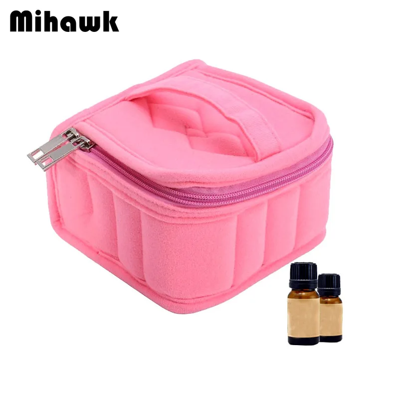 

Mihawk 16 Grid Multicolor Essential Oil Cosmetic Bag Lady's Portable Cosmetics Case Beautician Four Party Pouch Accessory Stuff