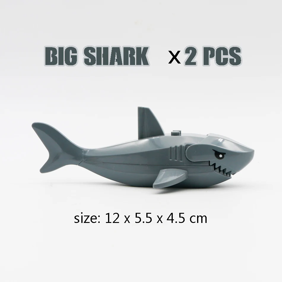 compatible legoed big shark