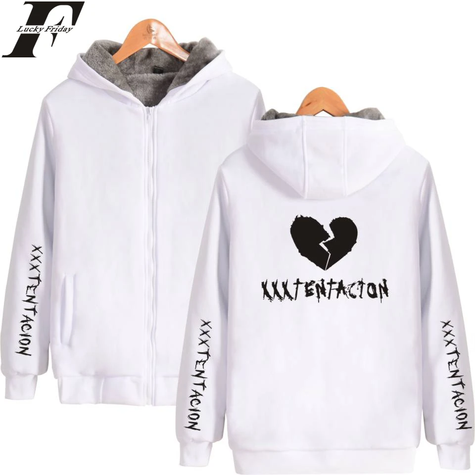 XXXTentacion плотные толстовки на молнии, крутые и хип-хоп толстовки, Зимние толстовки, рэп стиль, повседневная одежда, XXS до 4XL