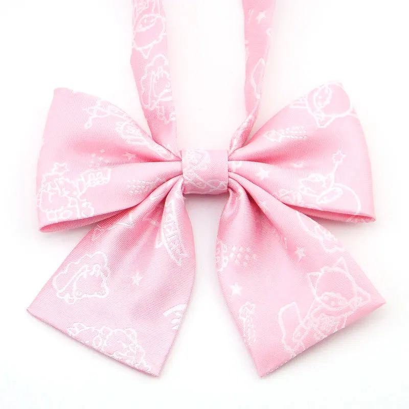 Kesebi милые повседневные галстуки-бабочки для студентов и школьников, женские галстуки-бабочки для японских студентов, галстуки с вышивкой, галстуки-бабочки для девочек
