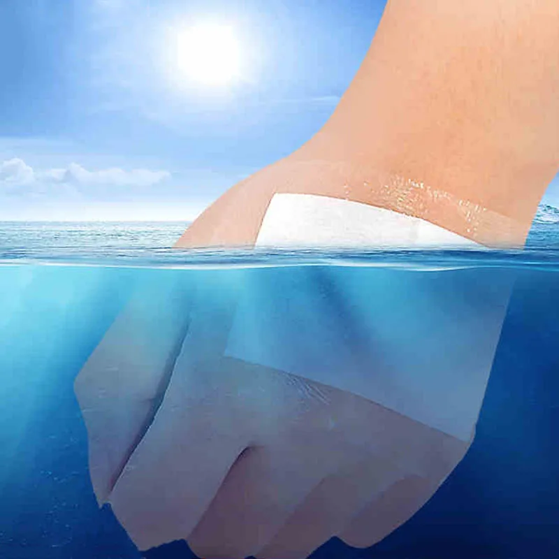 30 PCS Waterproof Band Aid Large Size Medical Transparent Tape Bandage Wound Sterile Dressing Breathable Navel Paste Band-aids