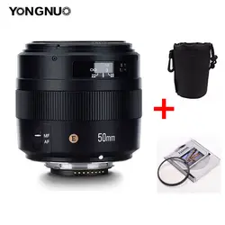 YONGNUO YN50MM F1.4N E стандартное фиксированное фокусное расстояние объектив AF/MF для Nikon D7500 D720 D7100 D7000 D5600 D5500 D5300 D5200 D5100 D5000 D3400 и т. д