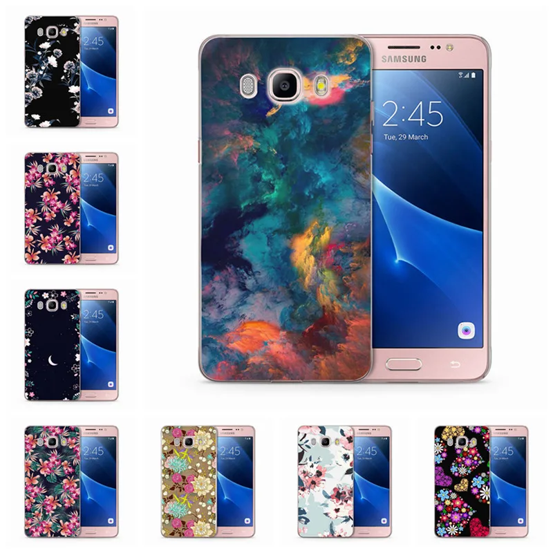Case For Samsung Galaxy A3 A5 2016 2015 2017 prime J1 J3 J5 J7 TPU Colorful Froral Soft Painted Design Shell Cover Fundas N122 |