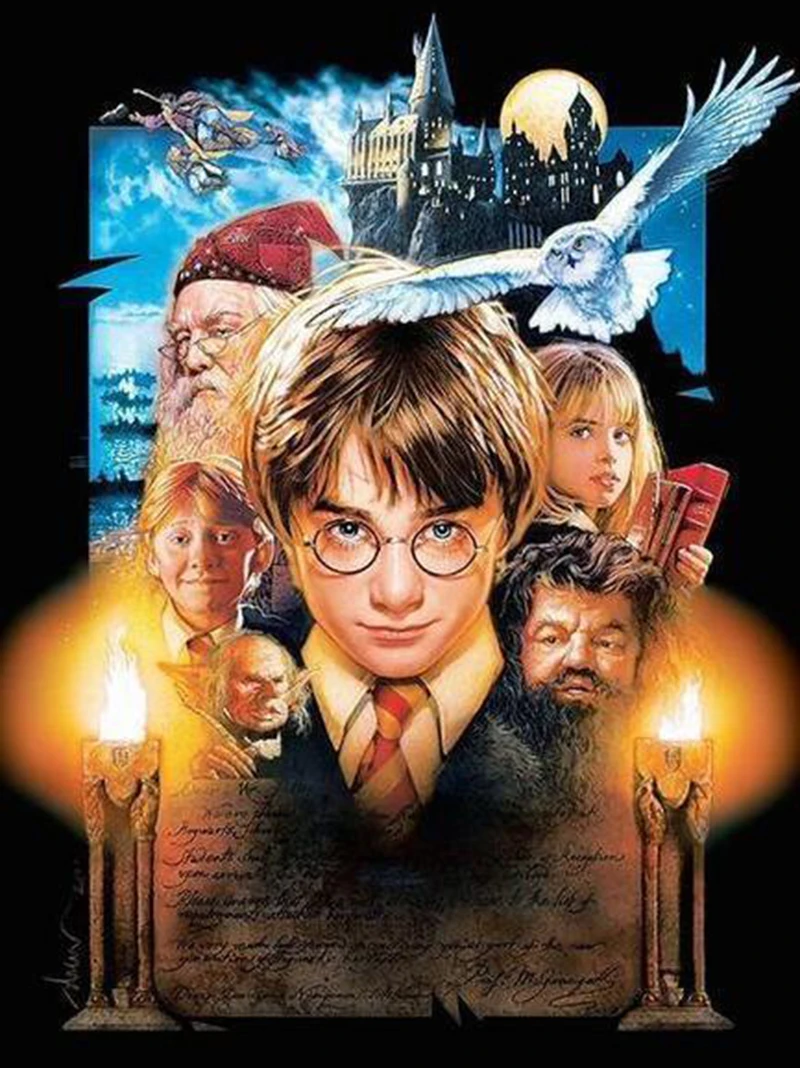 

DIY 5D Diamond Painting Mosaic Harry Potter Series Handmade Diamond Cross stitch Set Diamond Embroidery