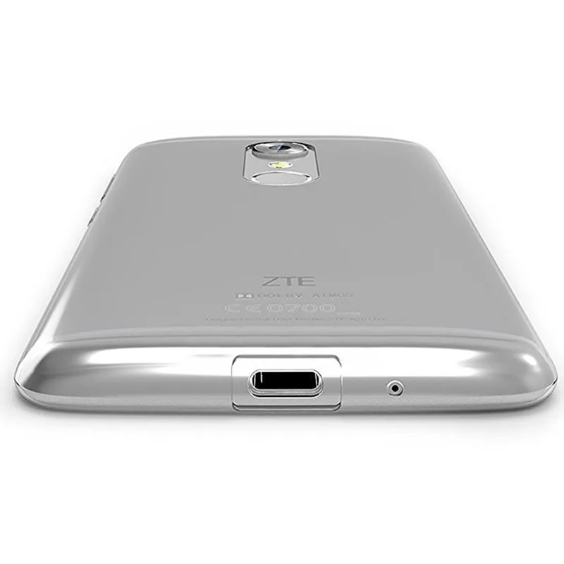 LA-MIU-For-ZTE-Axon-7-7-mini-Case-Soft-TPU-Silicone-Clear-Shockproof-Ultra-Thin