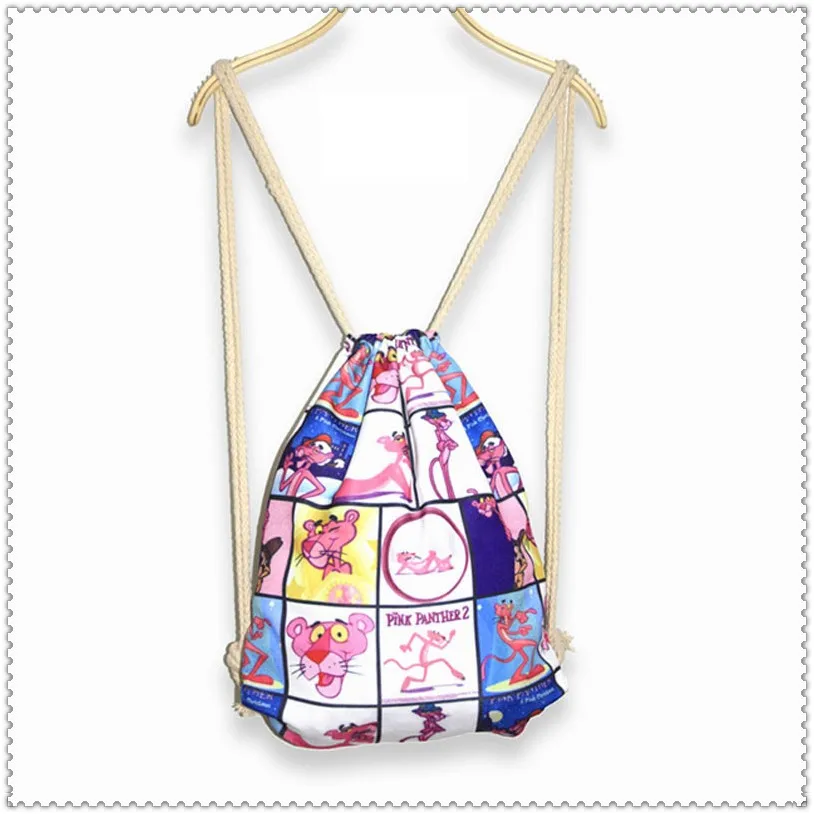 cartoon drawstring backpack bag kids