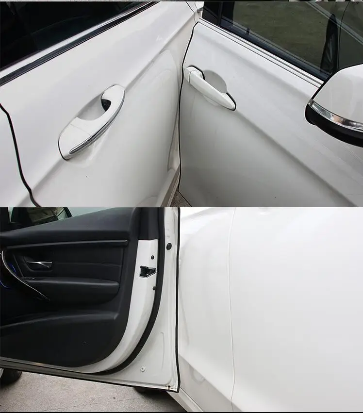 5M Car Door Edge Guards Trim Molding Protection Strip for Peugeot 307