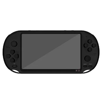 

X12 Handheld Game Video Game Consoles with Double Rocker For GBA NES Games Support TF Card With 5.1" Screen 8GB