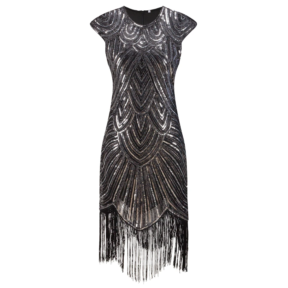 Women’s Art Deco Sequined Dress