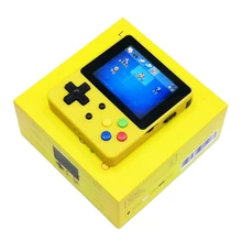 Портативная игровая консоль 16G 2,6 дюймов, цветной ЖК-дисплей для Ps1/Cps/Neogeo/Gba/Nes/Mdgbc/Gb/Atari, портативная игровая консоль желтого цвета