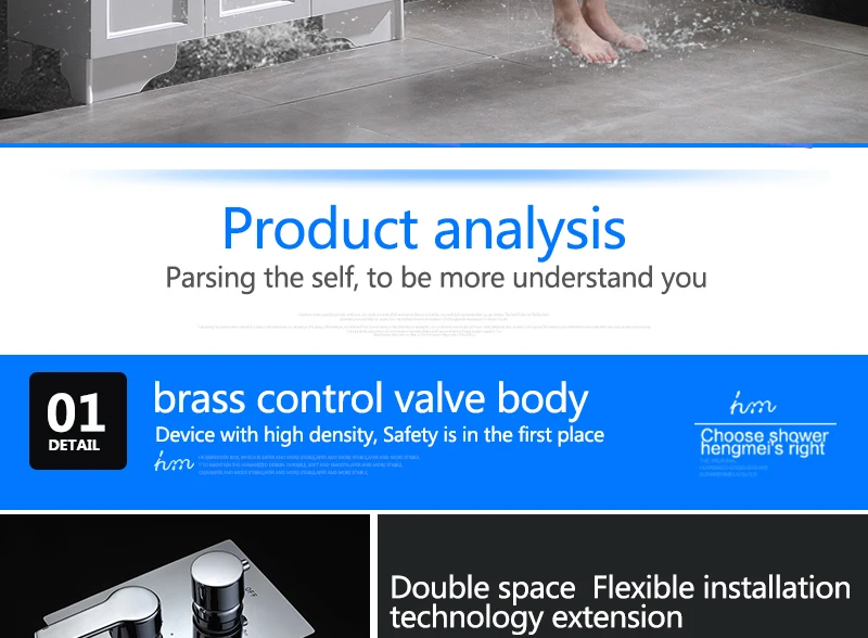 Bathroom Faucets 3555cm Air Pressured Water Saving Shower head Set Brass Chrome Wall Mounted Mixer Controller Shower System (20)