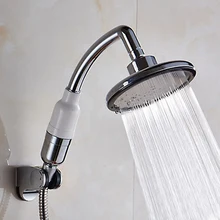 Wielofunkcyjny duża ręczna głowica prysznicowa 5.7 Cal ciśnienia doładowania wodospad Showerheads wody oczyszczania filtra, Słuchawki prysznicowe(China)