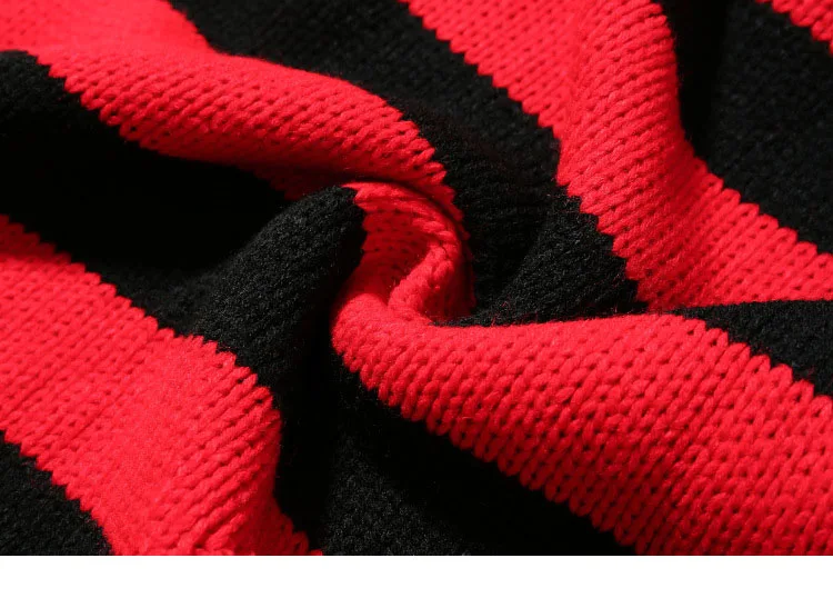 Aolamegs Male Sweatshirt Striped Holes Sweatshirts Pullover Fashion Full Sleeve High Street Streetwear Casual Autumn 2017 Brand (9)