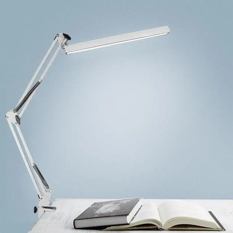

LED Desk Lamp 3-Level Brightness Dimmable Book Light Flexible & Foldable Table Lamp Eye Protection Light For School Office Z4