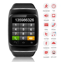 Excelvan S12 Bluetooth Smart Watch Wrist Smartwatch für Android IOS Tragbare Gerät Smartwatch Fitness Tracker für Android
