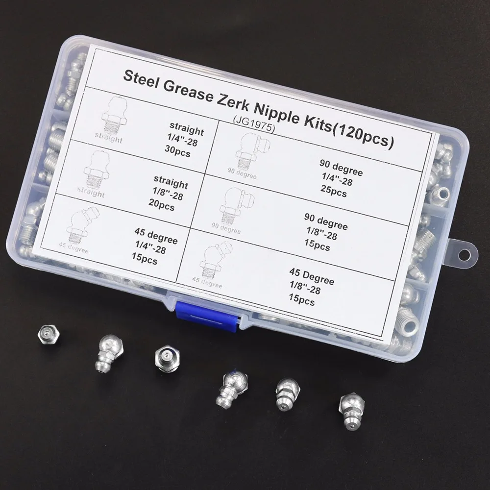 120pcs SAE Standard 1/4