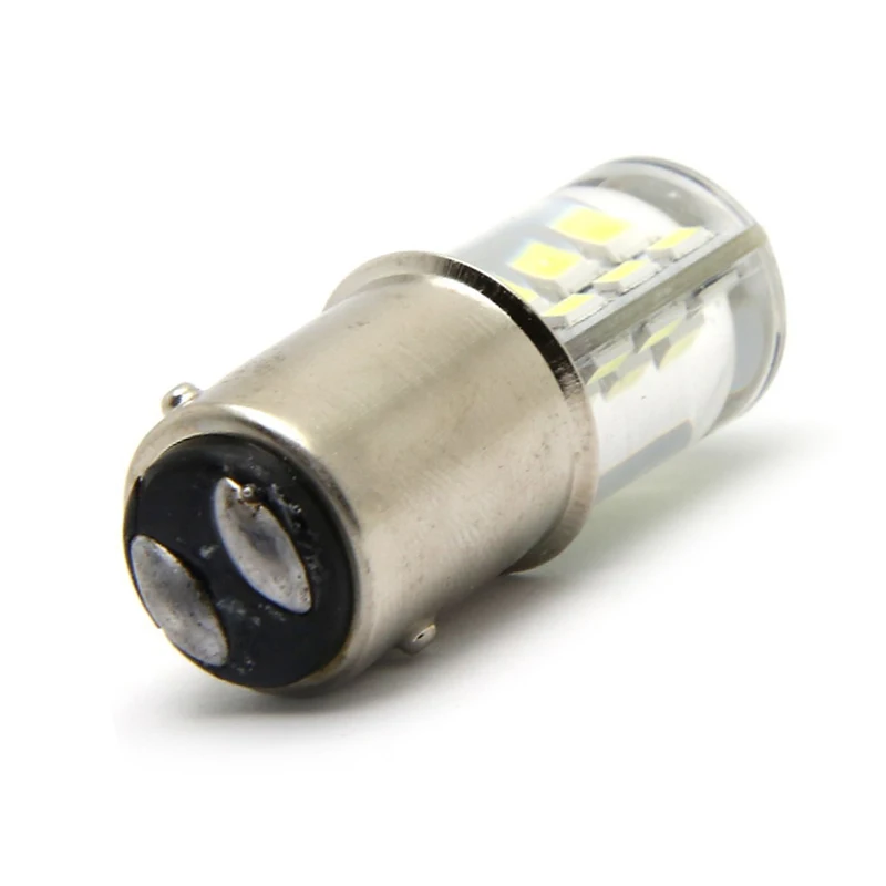 50X Strobe flash 1157 BAY15D P21/5 Вт силиконовый шарик 2835 SMD 12 LED-камера заднего вида для автомобиля сигнальная лампочка, сигнализирующий фонарь аксессуары для автомобиля 12 V