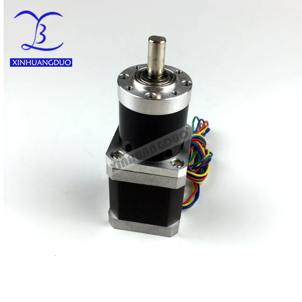 

Planetary Gearbox stepper motor Nema 17 1.8A Gear ratio 59:1 82:1 115:1 Geared Stepper Motor 3d printer stepper motor