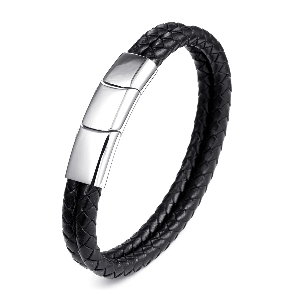 double leather bracelet (3)