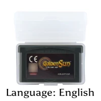 

32 Bit Video Game Cartridge Golden Sun The Lost Age Console Card EU Version English Language Support Drop shipping