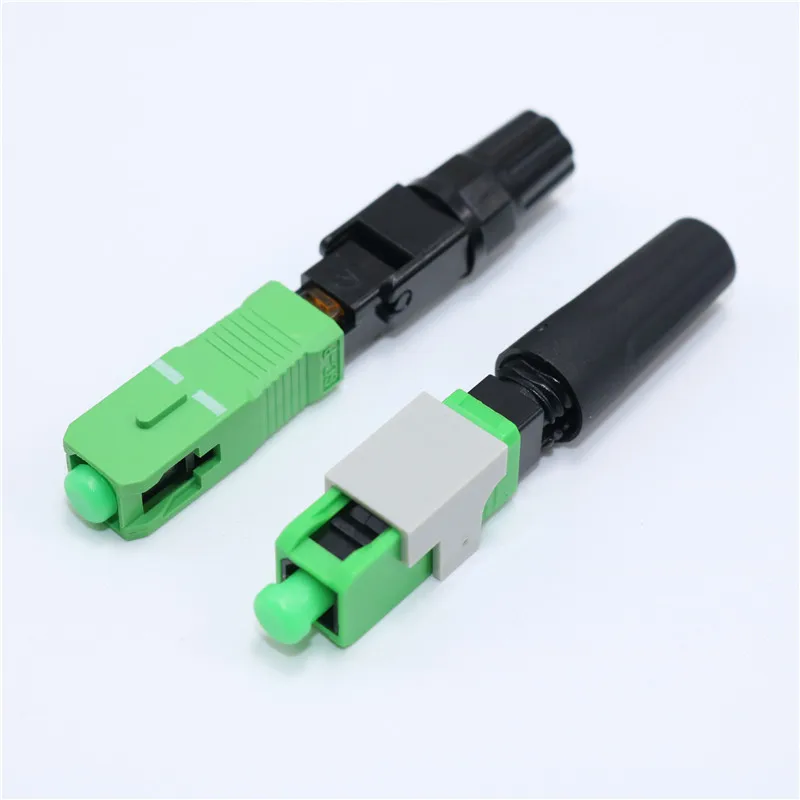 

2 pcs Fiber Optic Quick Connector APC Fiber optic SC connector Fiber Optic Fast Connector Re-embedded SC cold junction