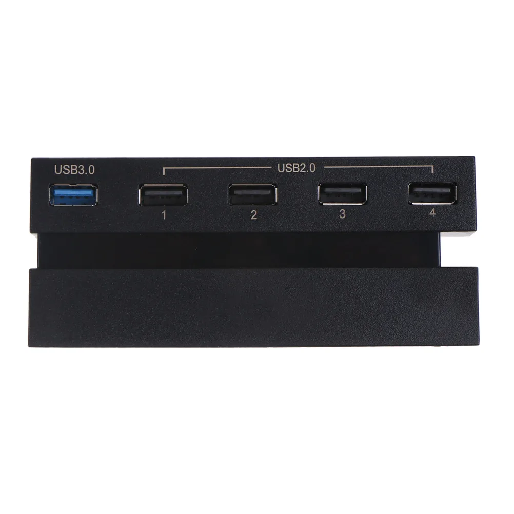 Высокоскоростной концентратор адаптер 5 портов USB 3 0 2 1 + 4 для Sony PS4 Playstation