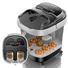 Полностью автоматическая электрическая сауна с подогревом, массажная ванна для ног, ведро для ног, спа-машина+ ванна