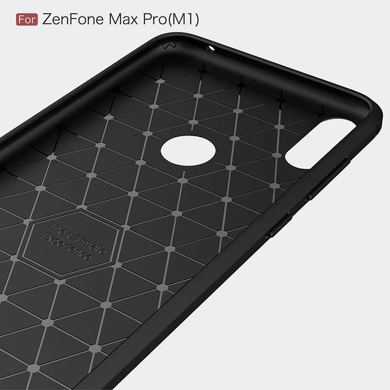 carbon fiber silicone case zenfone max pro zb601kl (4)