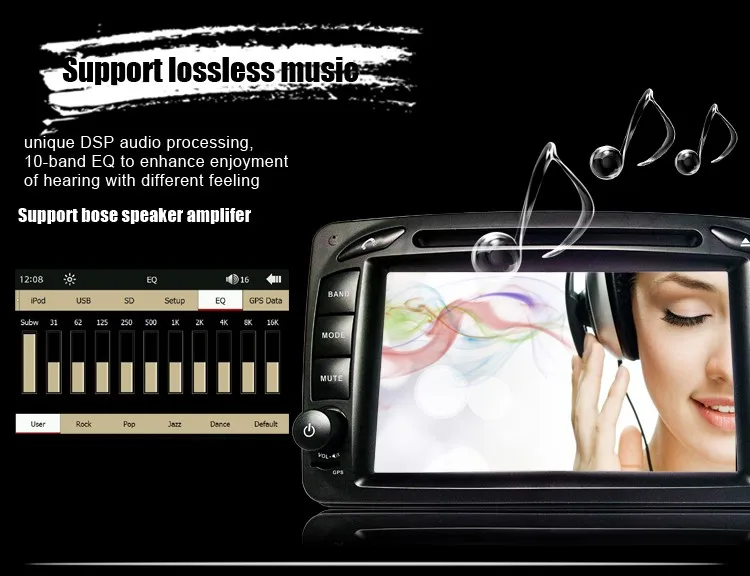 Top 7" Capacitive Screen Original UI Car DVD GPS Player For Mercedes Benz W203 W208 W209 W210 W463 Vito Viano 18 Top 7" Capacitive Screen Original UI Car DVD GPS Player For Mercedes Benz W203 W208 W209 W210 W463 Vito Viano 18