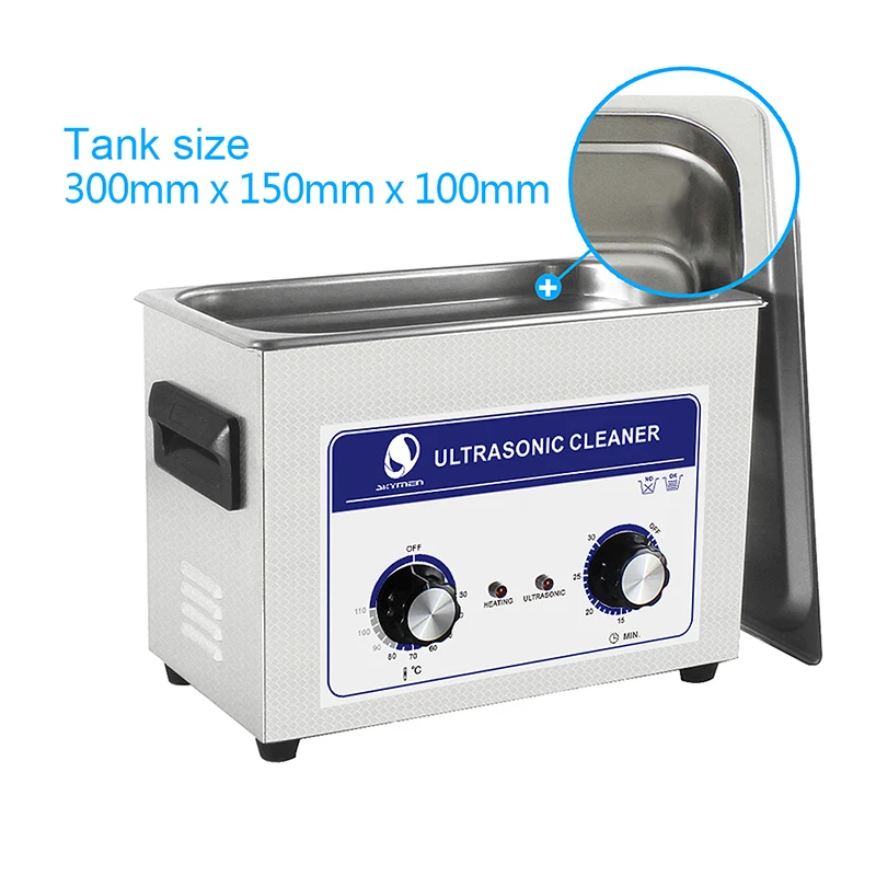 Cena Skymen mechaniczne pokrętło cleaner 4L 4.5L 180W 110 220V ultradźwiękowe czyszczenie przetwornika cleaner grzałka Timer dla Auto myjka