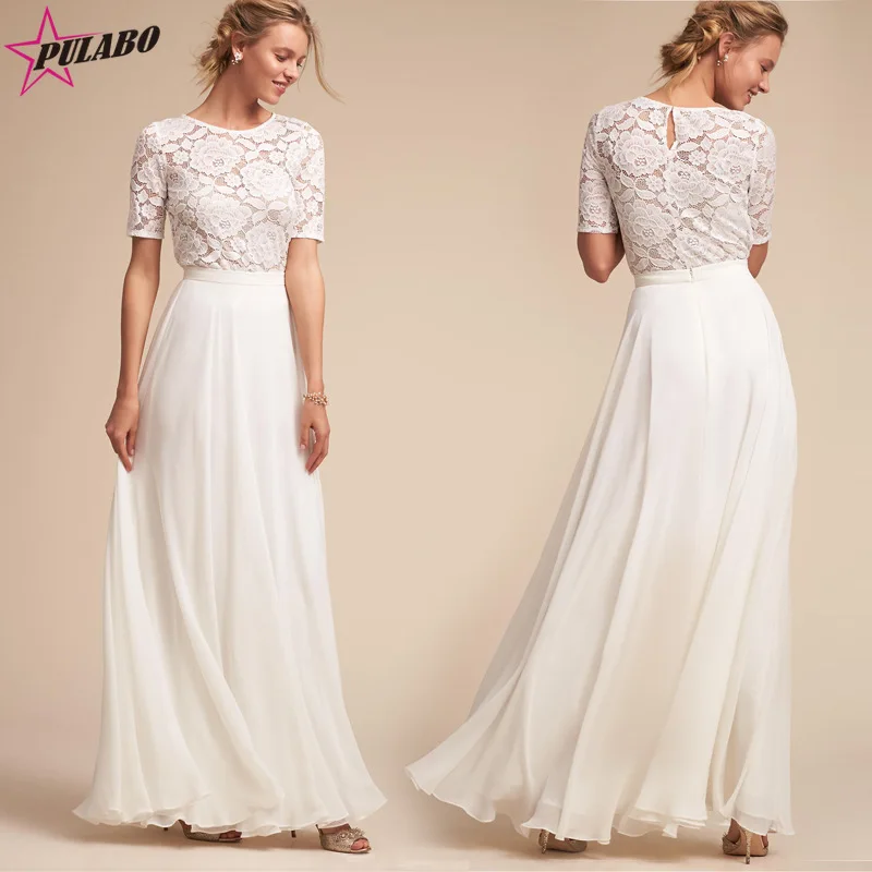 2019 Women Lace Formal Wedding Sweet Long Evening Party Ball Prom Gown Party White Dress Spring Autumn Fall 2019 Women Lace Formal Wedding Sweet Long Evening Party Ball Prom Gown Party White Dress Spring Autumn Fall